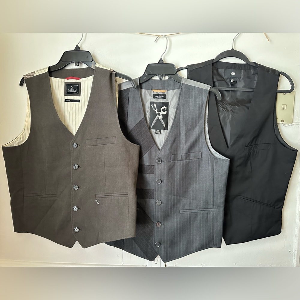 Men’s Vests Size M (3pcs)
